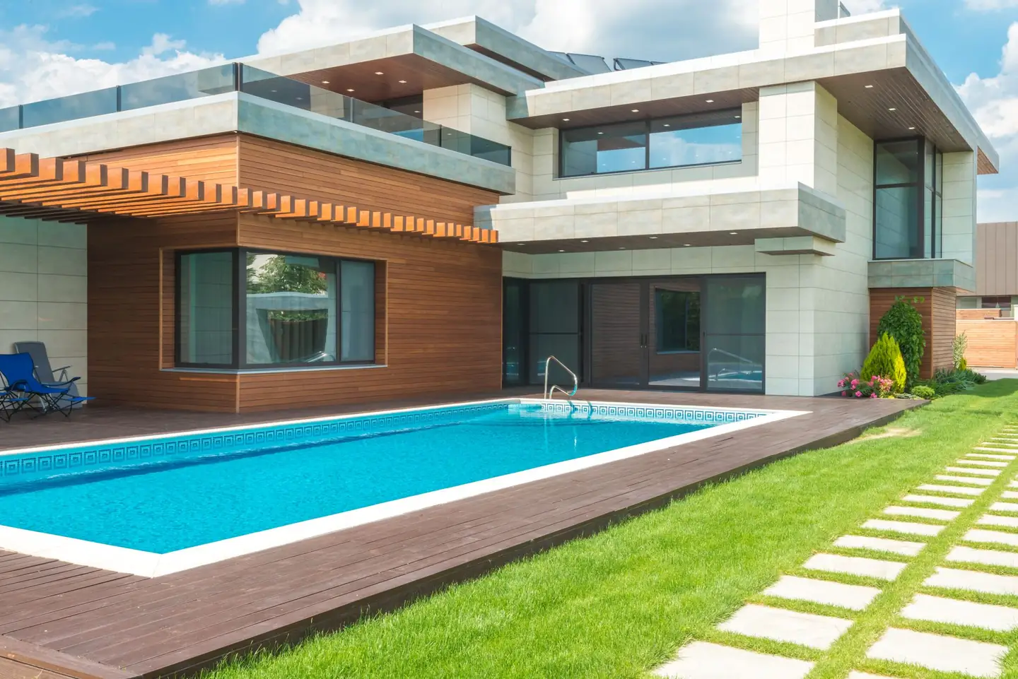 Swimming pool built in Mount Riverview, NSW